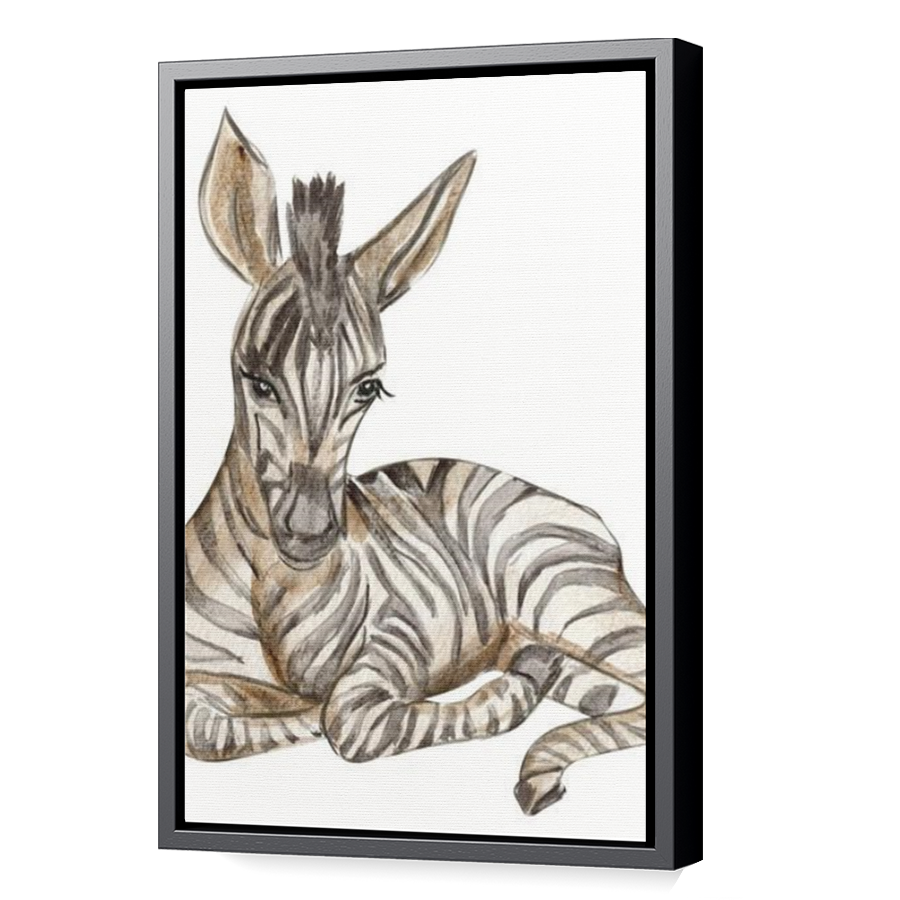 Thumbnail for Canvas - Black Floating Frame