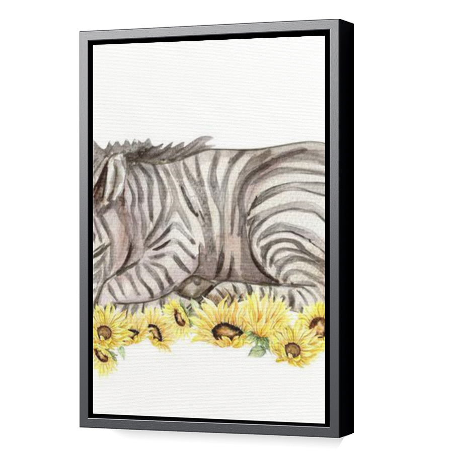 Thumbnail for Canvas - Black Floating Frame