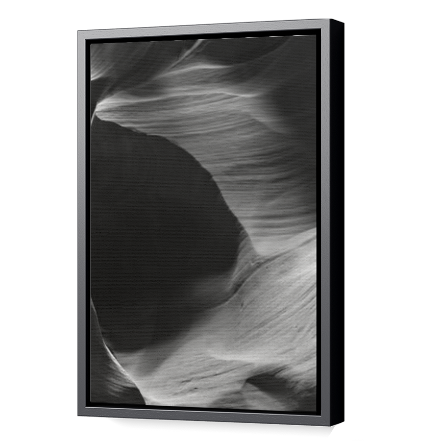 Thumbnail for Canvas - Black Floating Frame