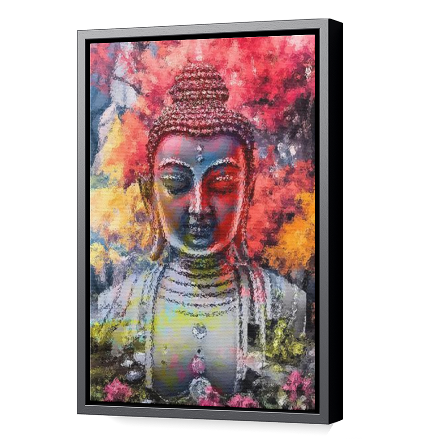 Thumbnail for Canvas - Black Floating Frame