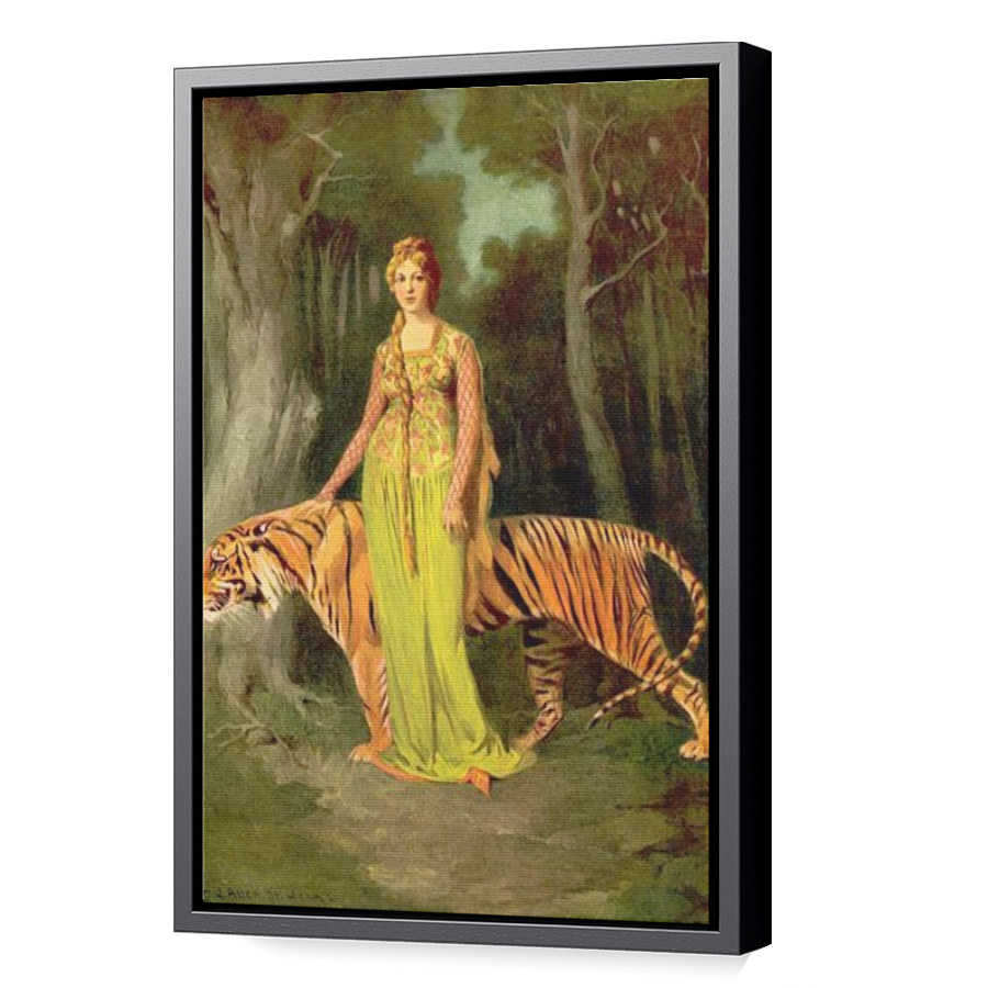 Thumbnail for Canvas - Black Floating Frame