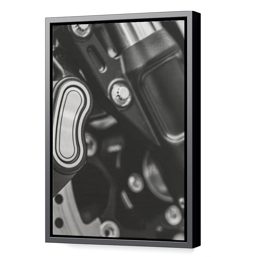 Thumbnail for Canvas - Black Floating Frame