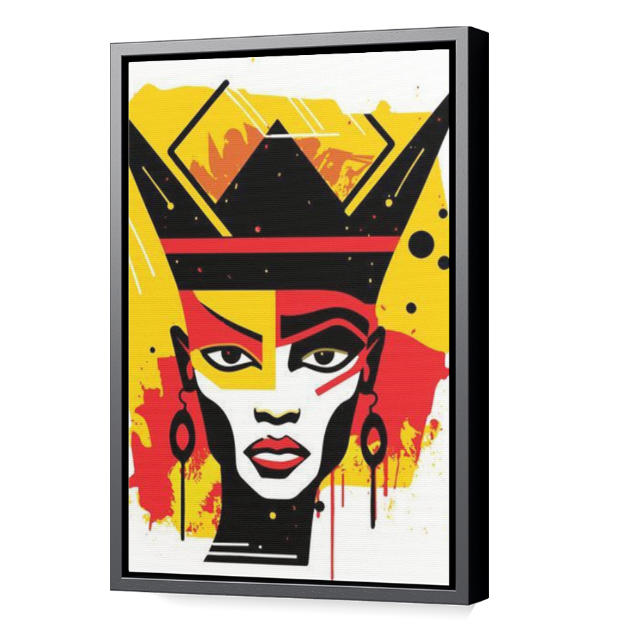 Thumbnail for Canvas - Black Floating Frame