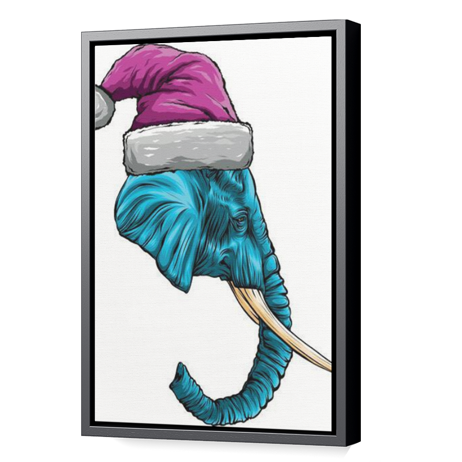 Thumbnail for Canvas - Black Floating Frame