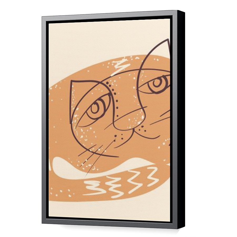 Thumbnail for Canvas - Black Floating Frame