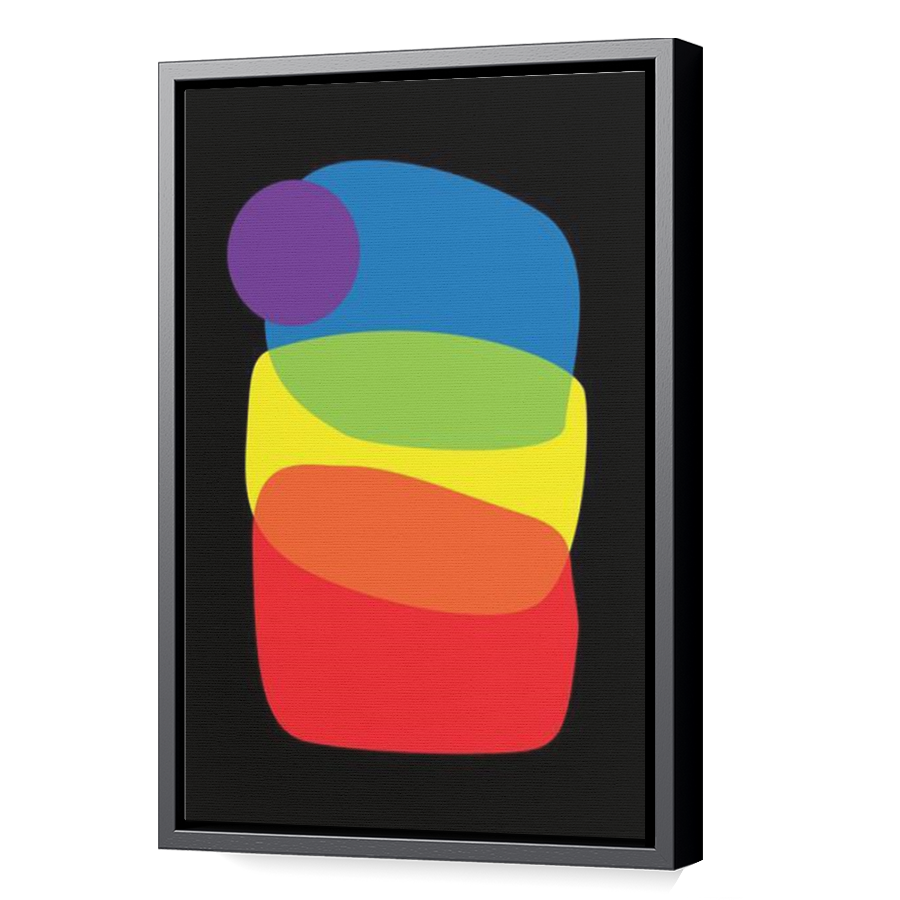 Thumbnail for Canvas - Black Floating Frame