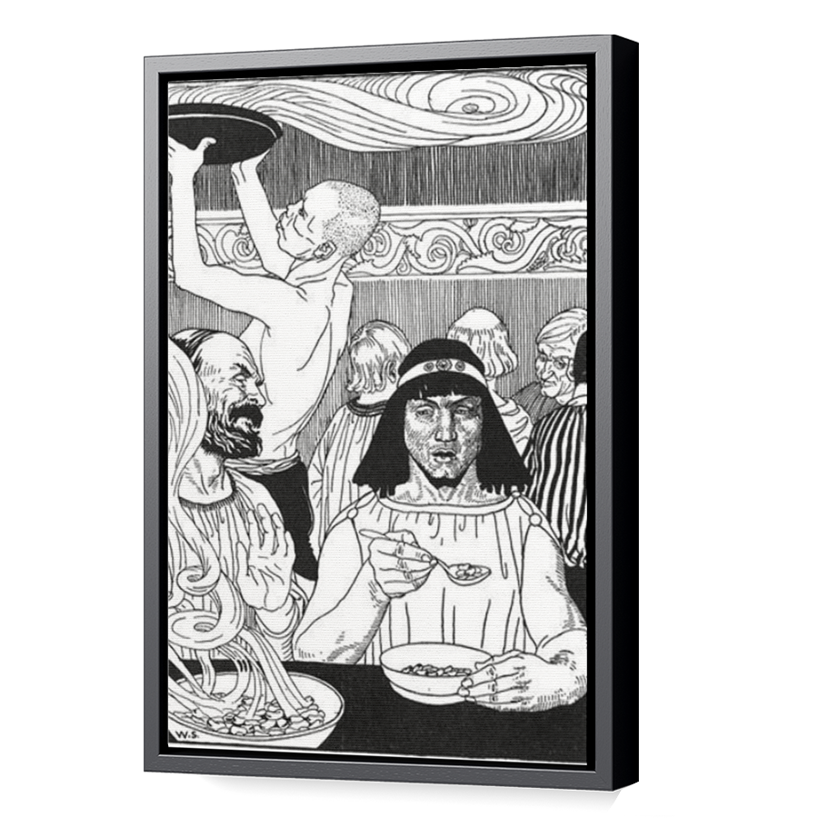 Thumbnail for Canvas - Black Floating Frame