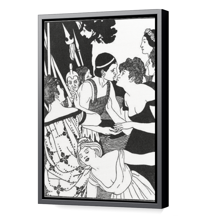 Thumbnail for Canvas - Black Floating Frame