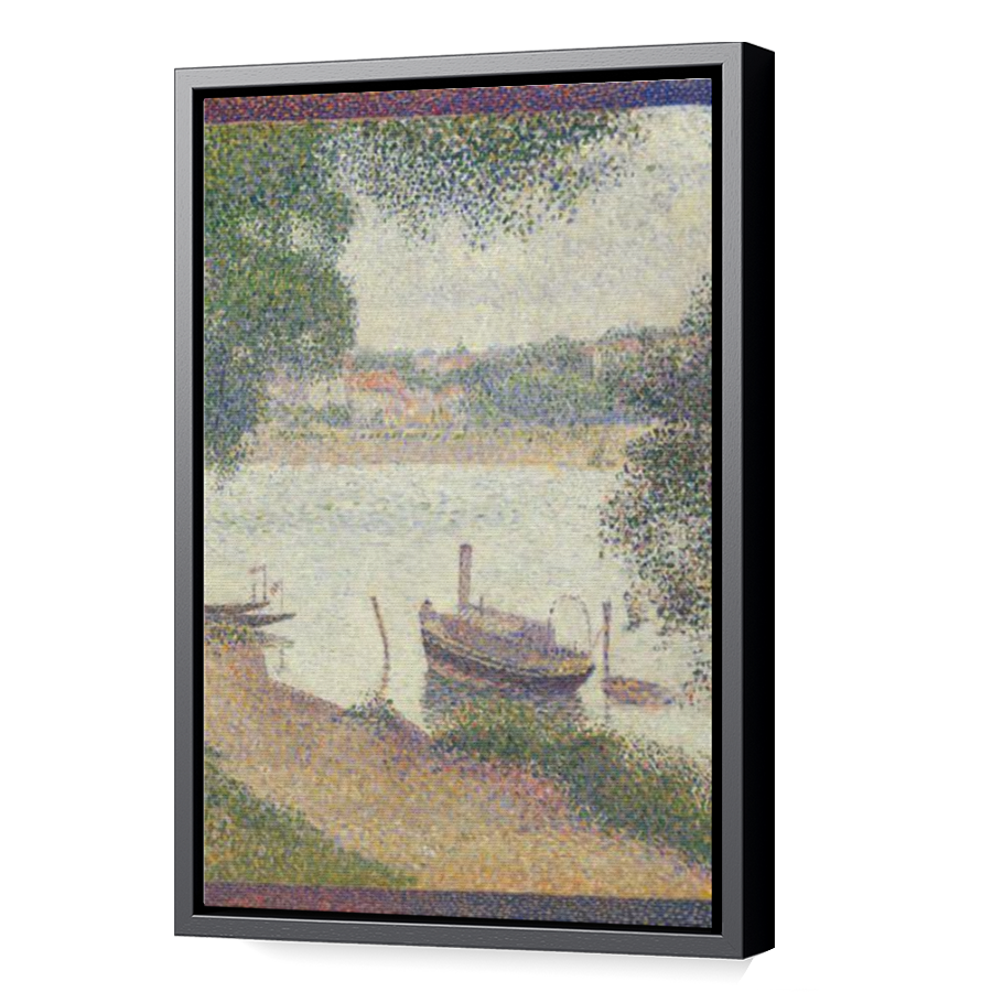 Thumbnail for Canvas - Black Floating Frame