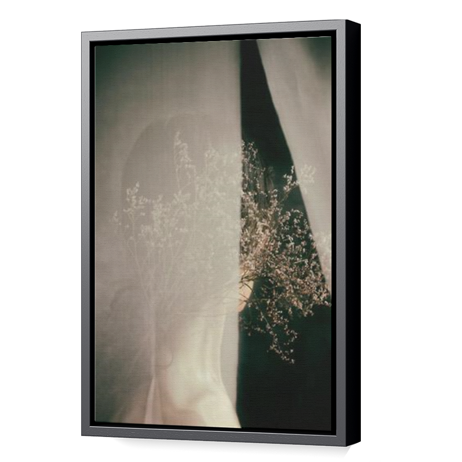 Thumbnail for Canvas - Black Floating Frame