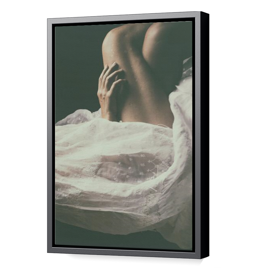 Thumbnail for Canvas - Black Floating Frame