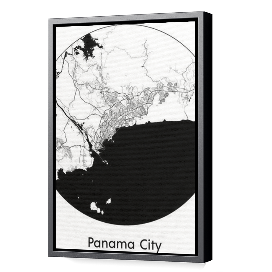 Thumbnail for Canvas - Black Floating Frame
