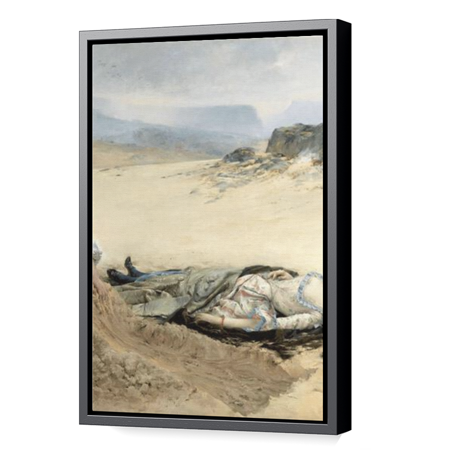 Thumbnail for Canvas - Black Floating Frame