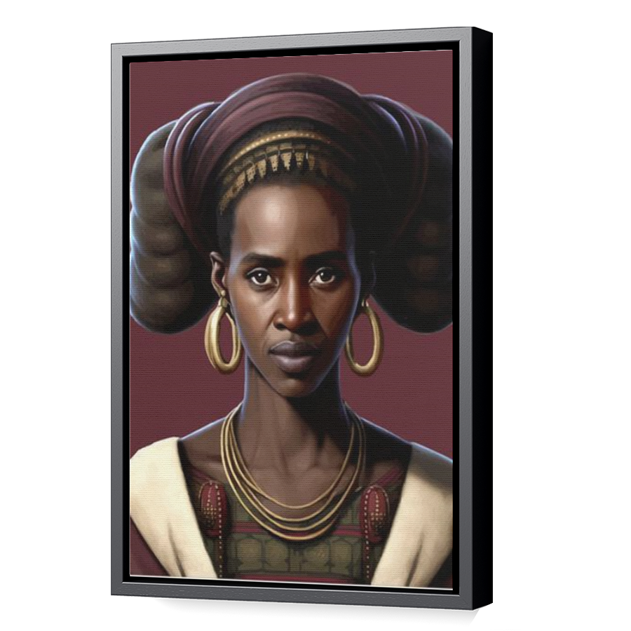 Thumbnail for Canvas - Black Floating Frame