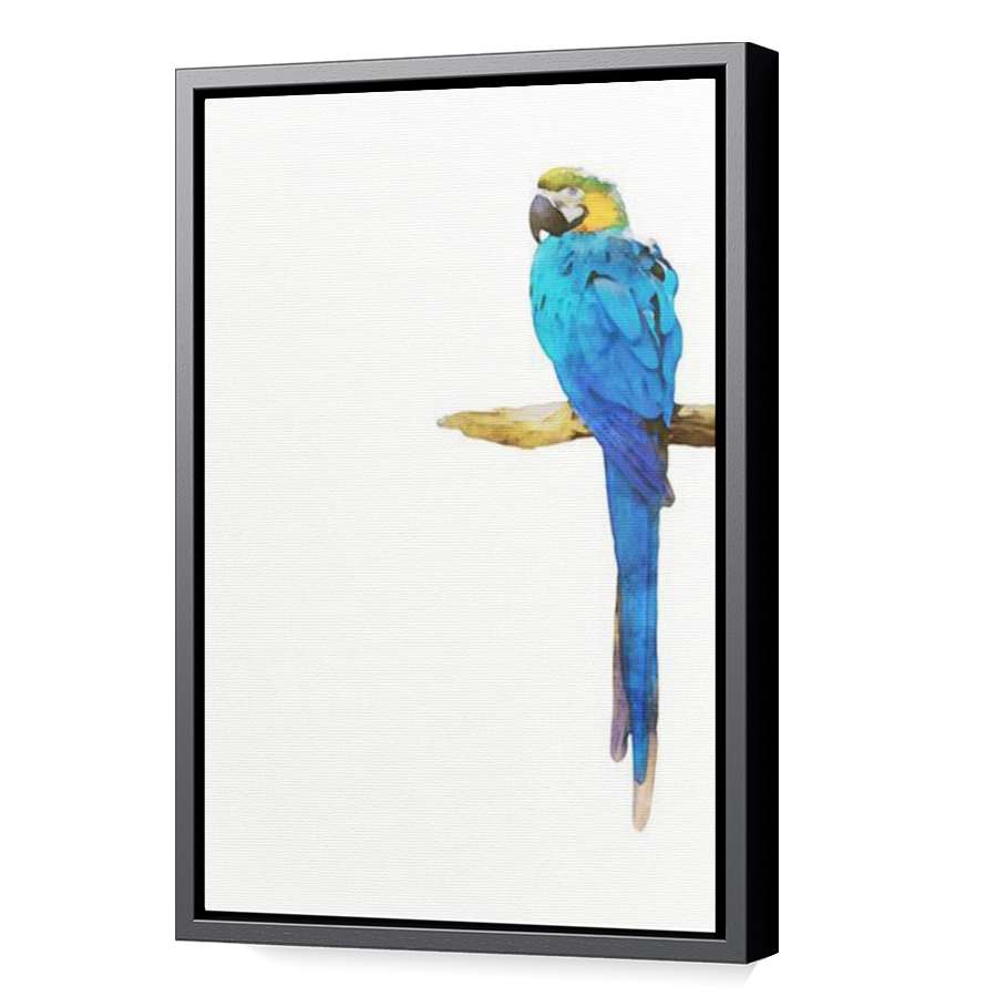 Thumbnail for Canvas - Black Floating Frame