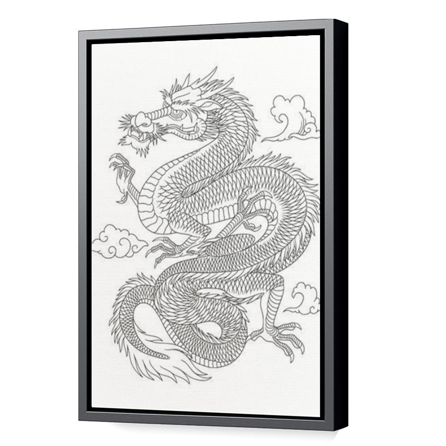 Thumbnail for Canvas - Black Floating Frame