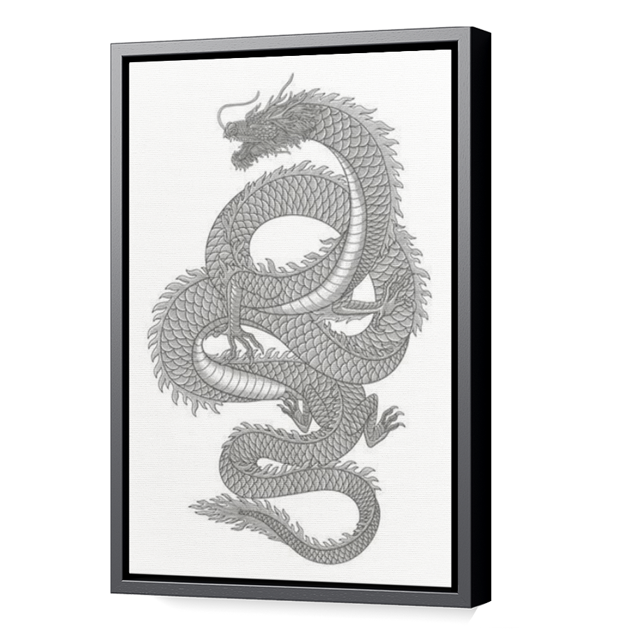Thumbnail for Canvas - Black Floating Frame