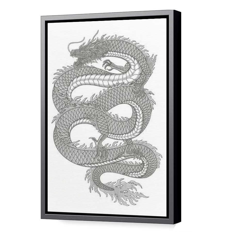 Thumbnail for Canvas - Black Floating Frame