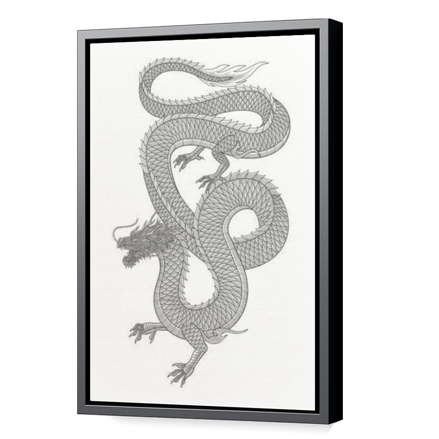 Thumbnail for Canvas - Black Floating Frame