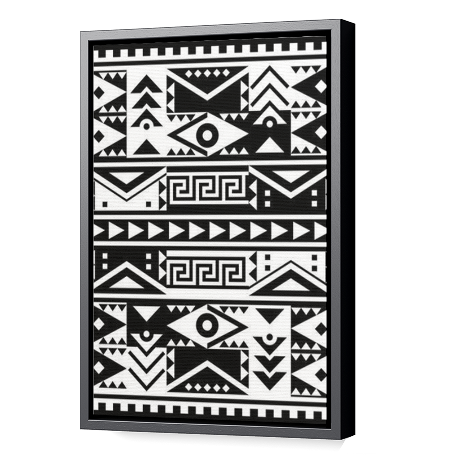 Thumbnail for Canvas - Black Floating Frame