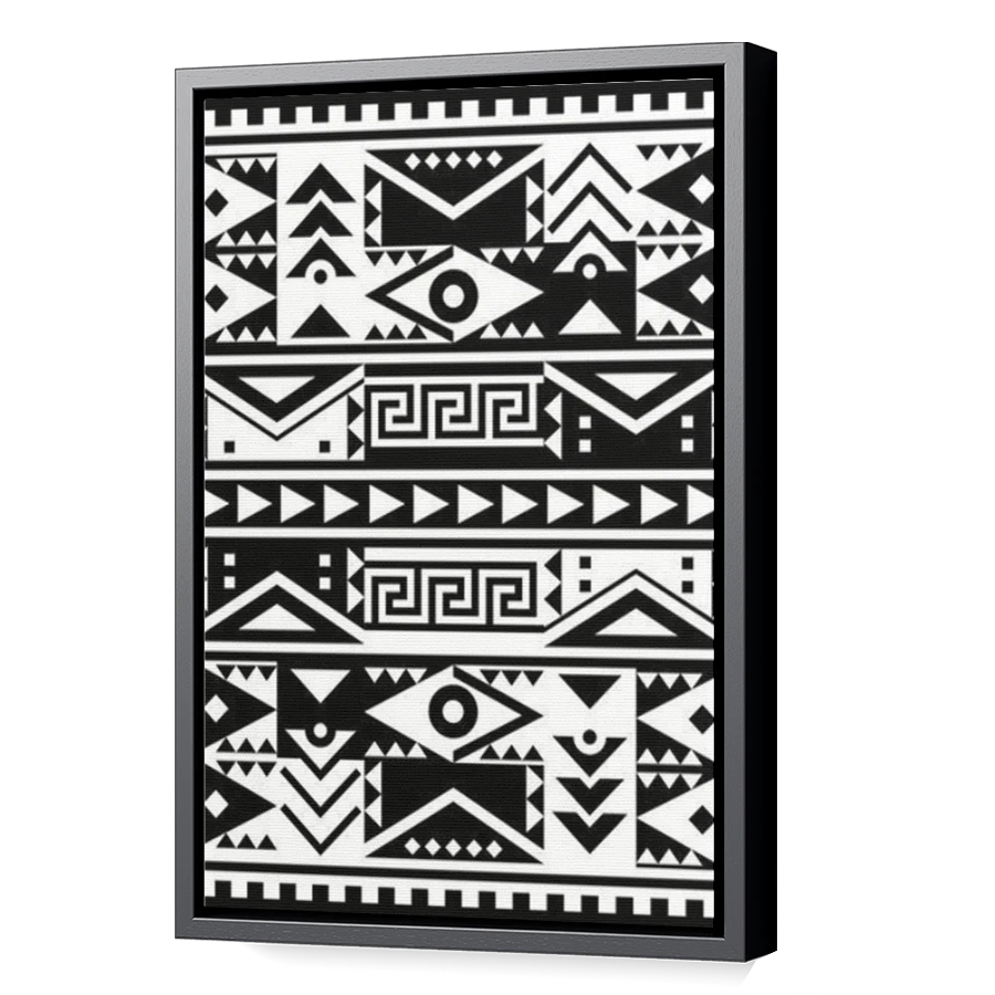 Thumbnail for Canvas - Black Floating Frame
