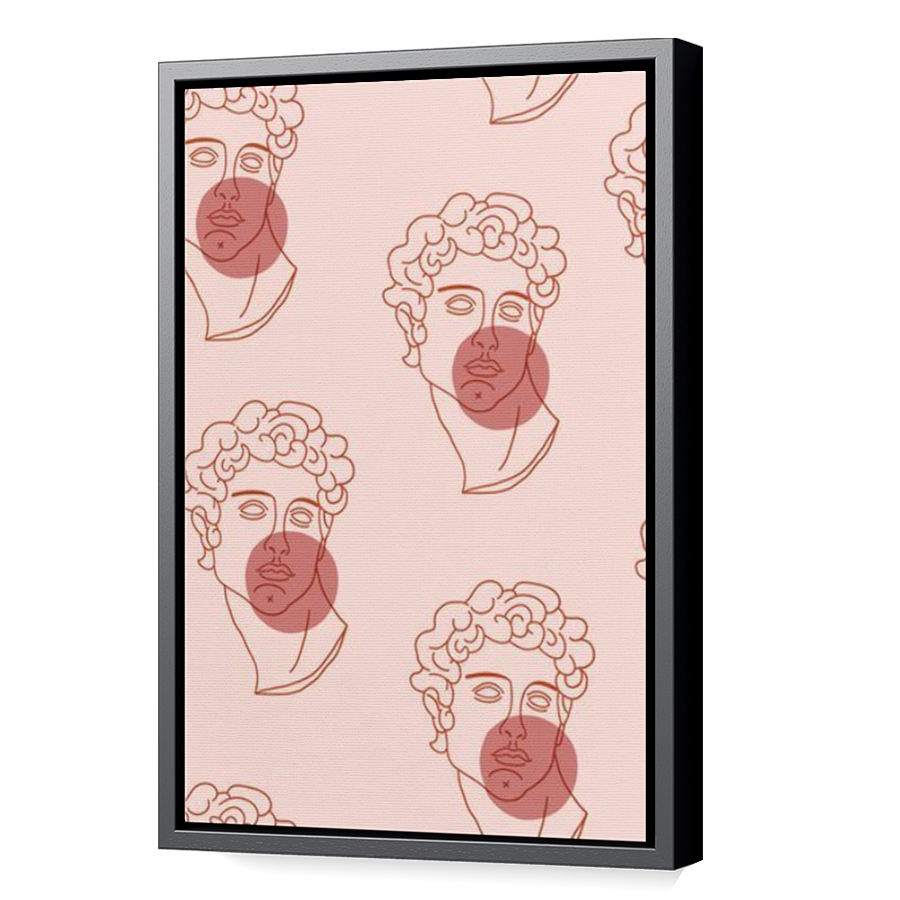 Thumbnail for Canvas - Black Floating Frame