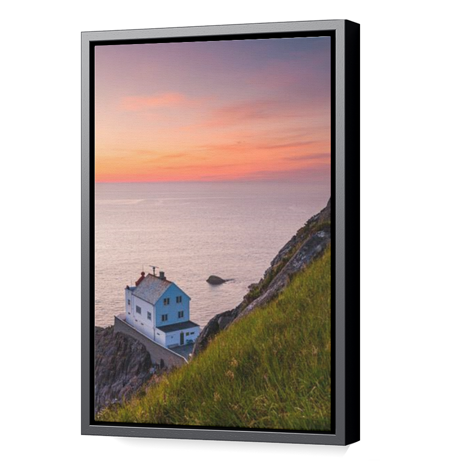 Thumbnail for Canvas - Black Floating Frame