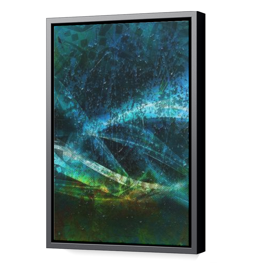 Thumbnail for Canvas - Black Floating Frame