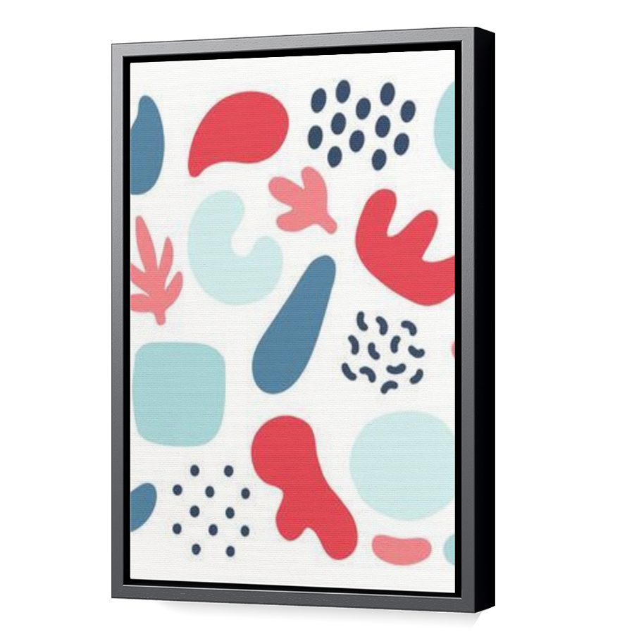Thumbnail for Canvas - Black Floating Frame