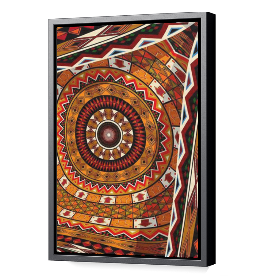 Thumbnail for Canvas - Black Floating Frame