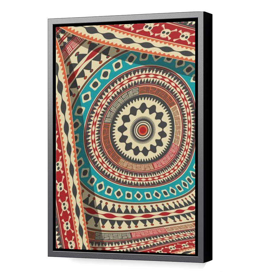 Thumbnail for Canvas - Black Floating Frame