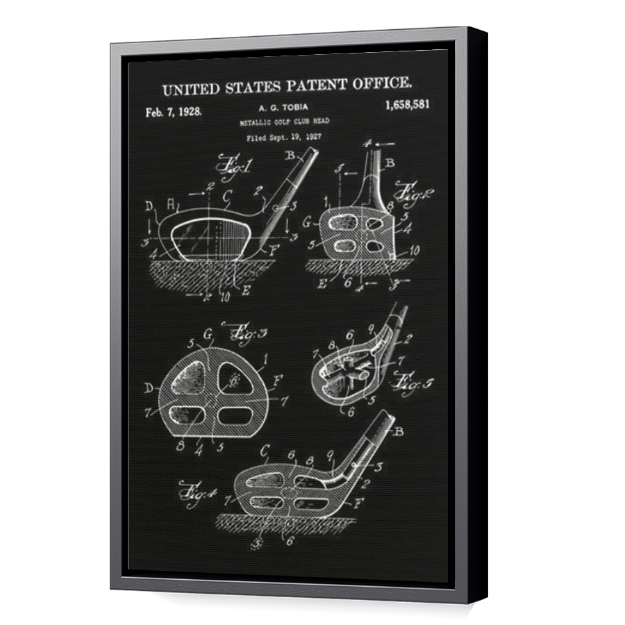 Thumbnail for Canvas - Black Floating Frame