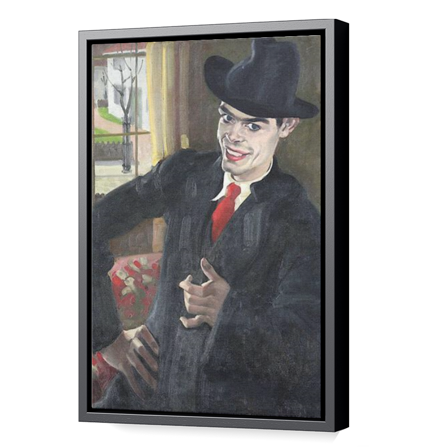 Thumbnail for Canvas - Black Floating Frame