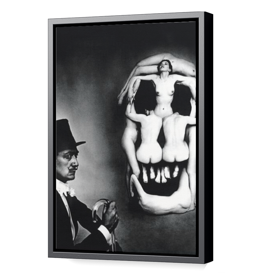 Thumbnail for Canvas - Black Floating Frame
