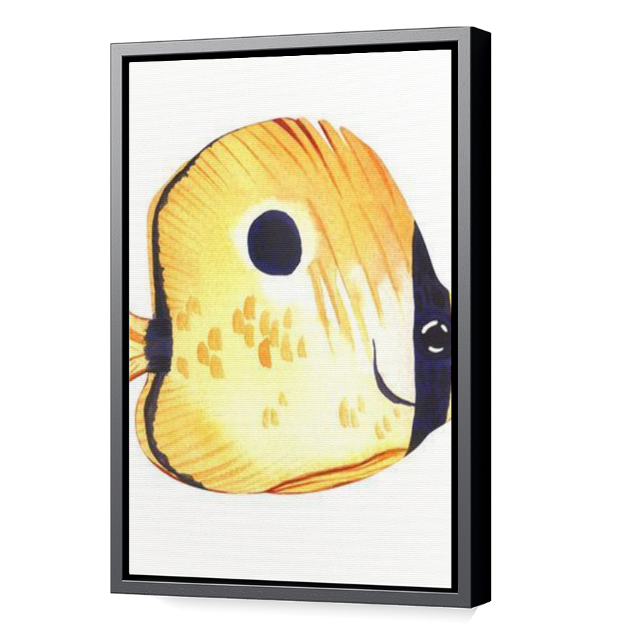Thumbnail for Canvas - Black Floating Frame