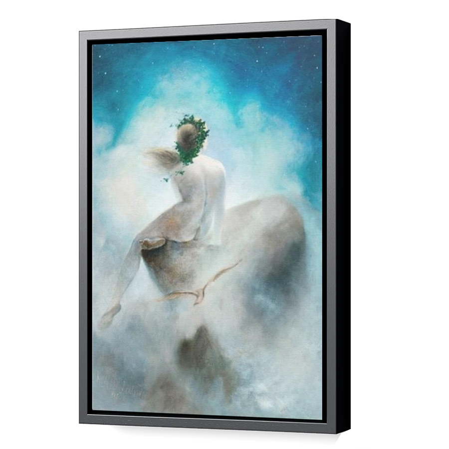 Thumbnail for Canvas - Black Floating Frame