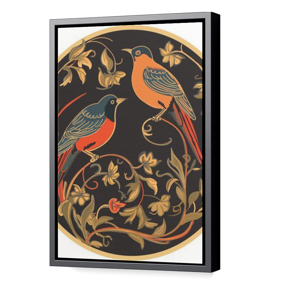 Thumbnail for Canvas - Black Floating Frame