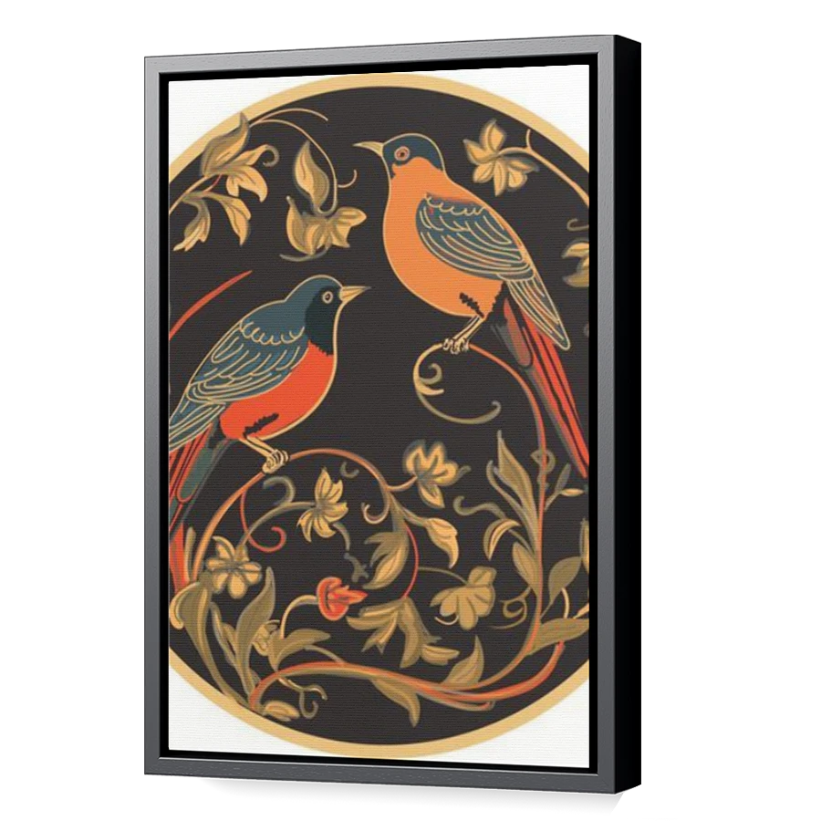 Thumbnail for Canvas - Black Floating Frame