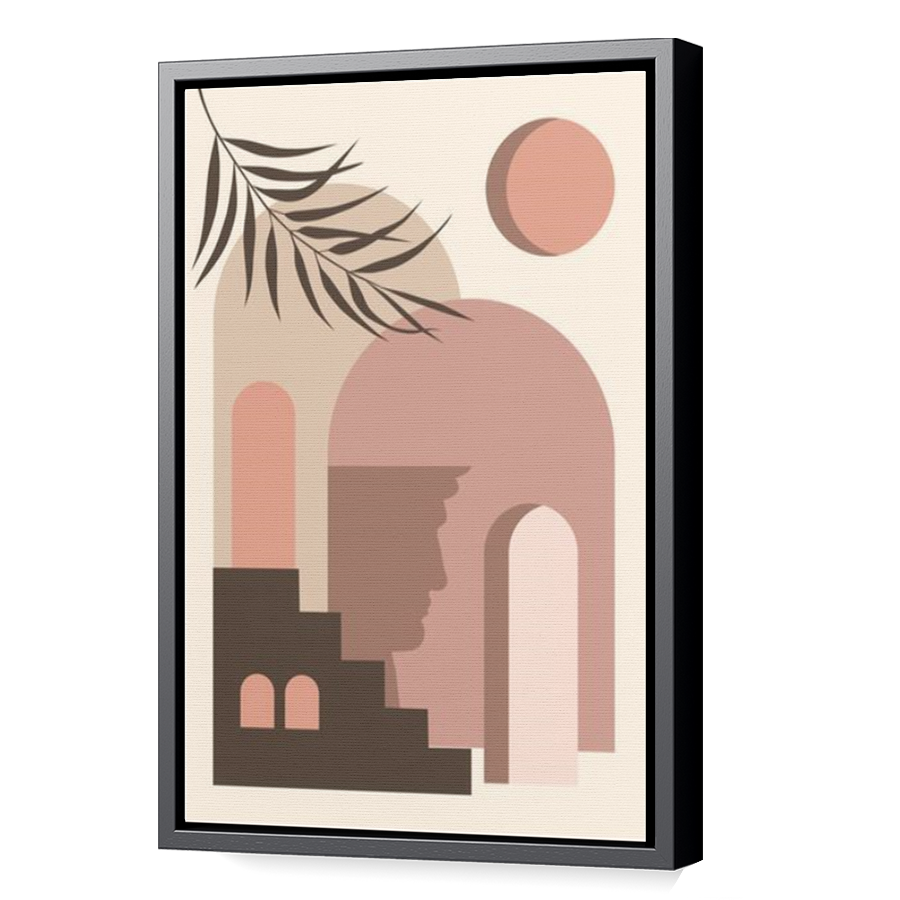 Thumbnail for Canvas - Black Floating Frame
