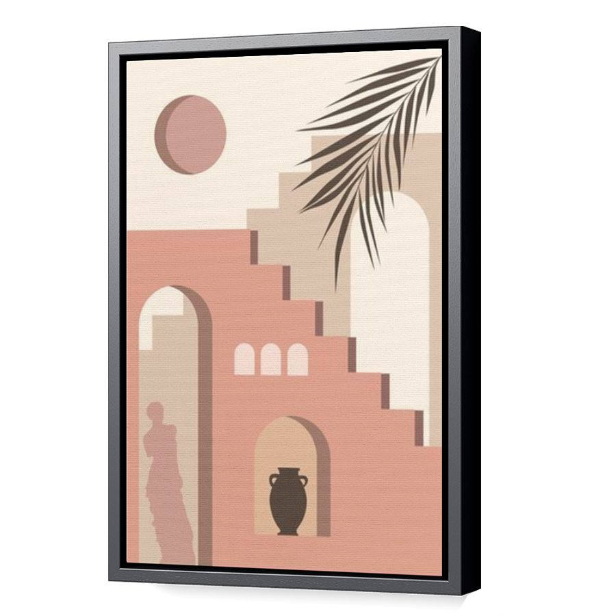 Thumbnail for Canvas - Black Floating Frame