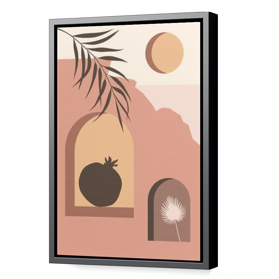 Thumbnail for Canvas - Black Floating Frame