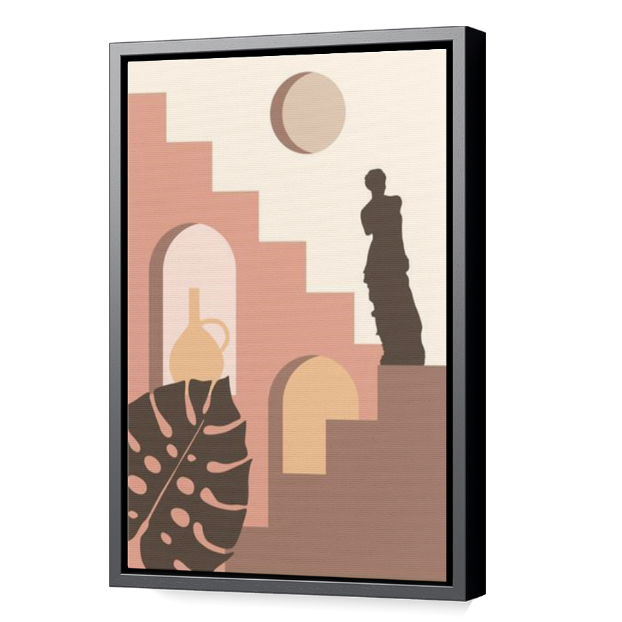 Thumbnail for Canvas - Black Floating Frame