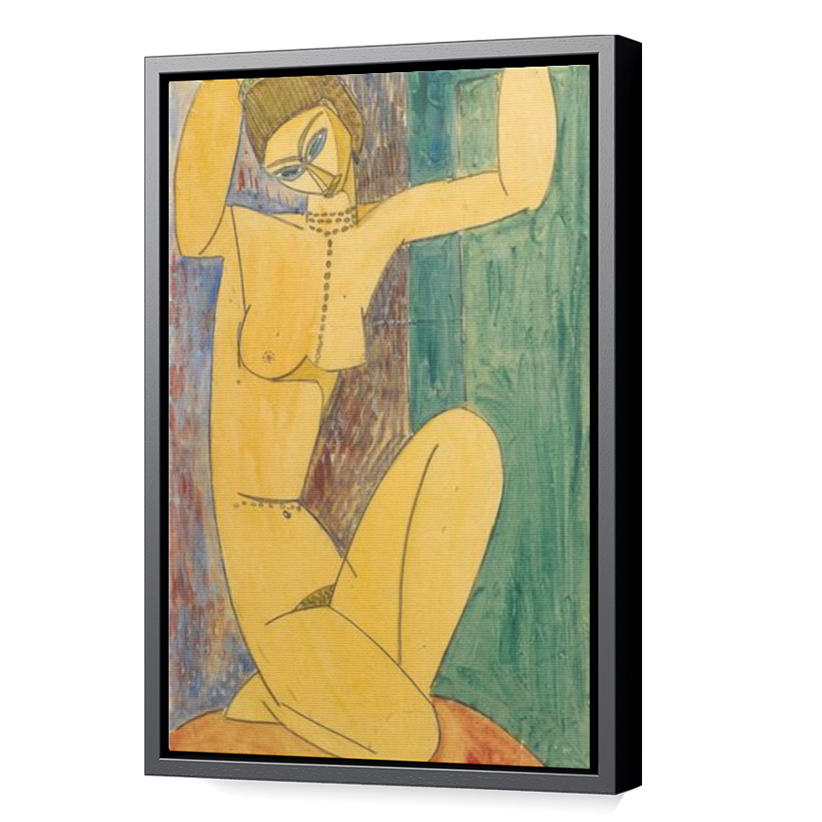Thumbnail for Canvas - Black Floating Frame