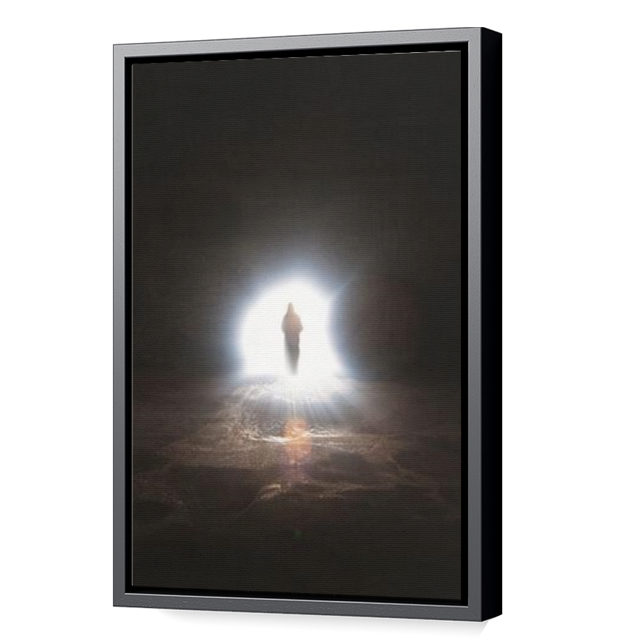 Thumbnail for Canvas - Black Floating Frame