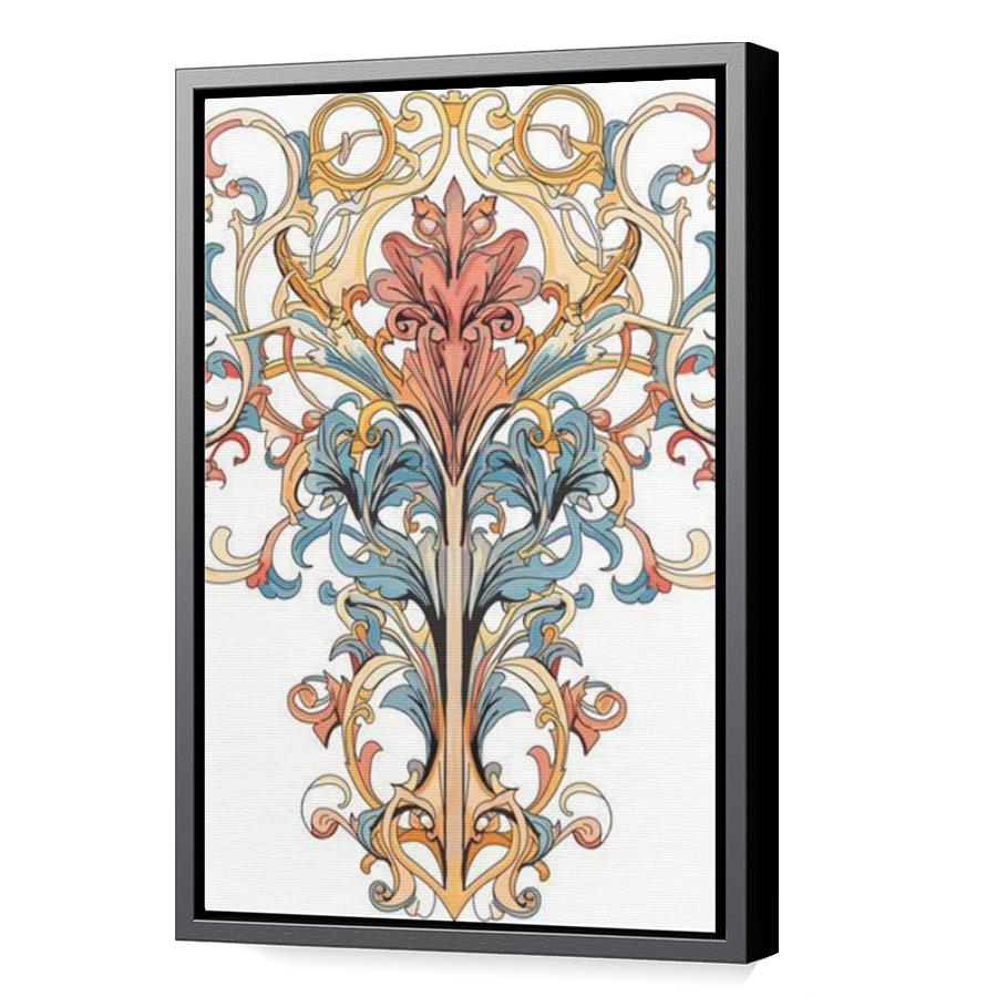 Thumbnail for Canvas - Black Floating Frame