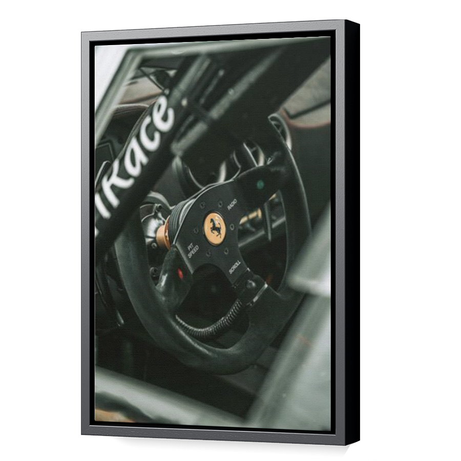 Thumbnail for Canvas - Black Floating Frame