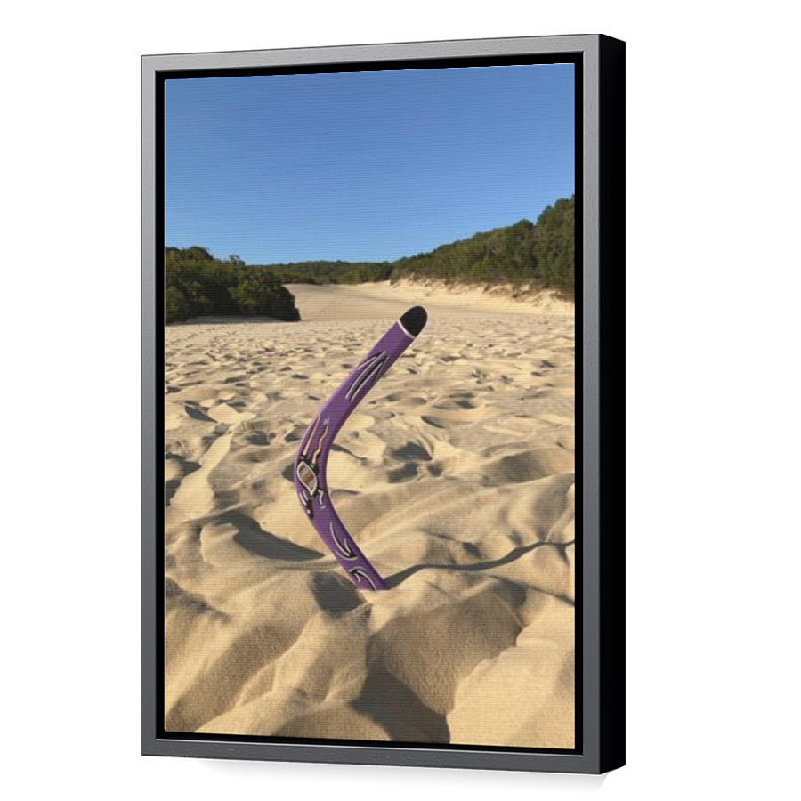 Thumbnail for Canvas - Black Floating Frame