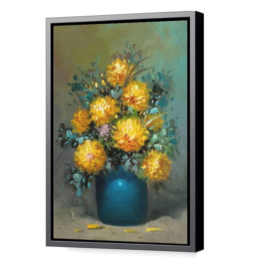 Thumbnail for Canvas - Black Floating Frame