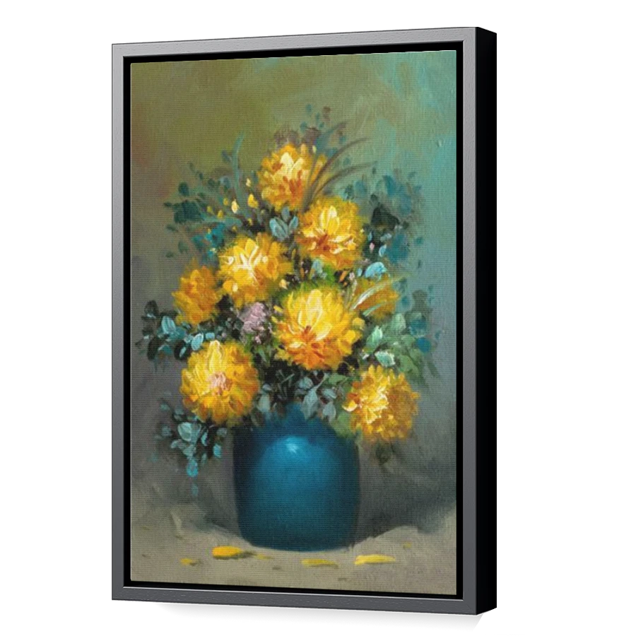 Thumbnail for Canvas - Black Floating Frame
