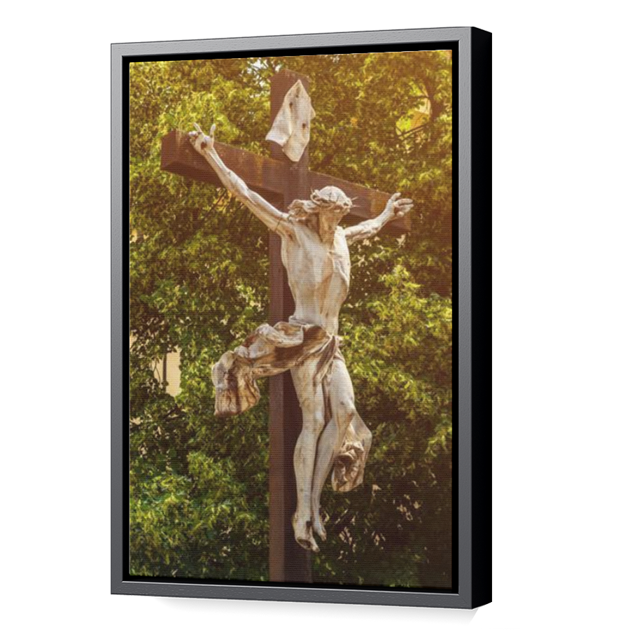 Thumbnail for Canvas - Black Floating Frame